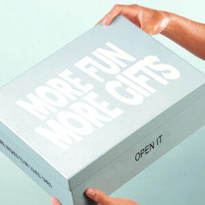 Custom gift boxes design by Ensquare Packages.