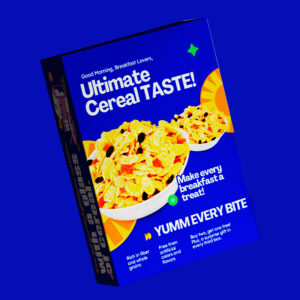 custom cereal boxes design image.