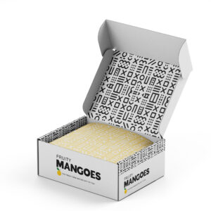 Custom mailer box design by Ensquare Packages.