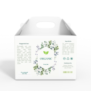 Custom gable boxes design by Ensquare Packages.