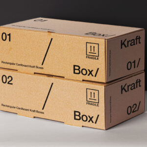 Custom shipping boxes designed by Ensquare Packages.